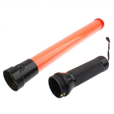 Safety Traffic 3-Mode Control Red LED Baton with Alarm Function, Length: 53.5cm, Length: 53.5cm w...