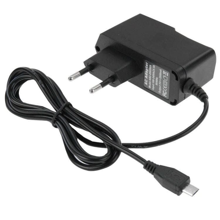 Micro USB Charger for Tablet PC / Mobile Phone, Output: DC 5V / 2A ,EU Plug, 5V 2A Micro USB EU Plug