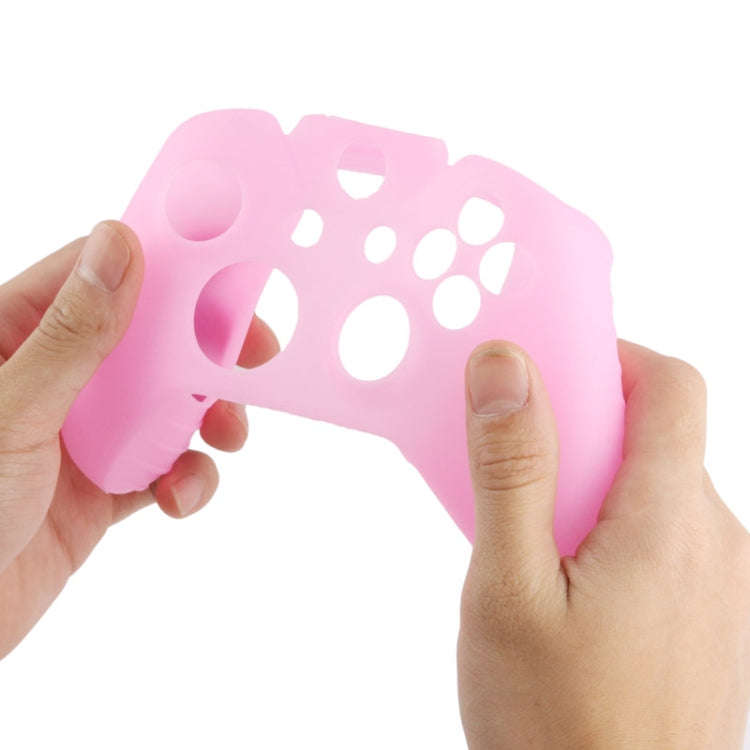 Flexible Silicone Protective Case for Xbox One, For Xbox One(Pink), For Xbox One(Black)