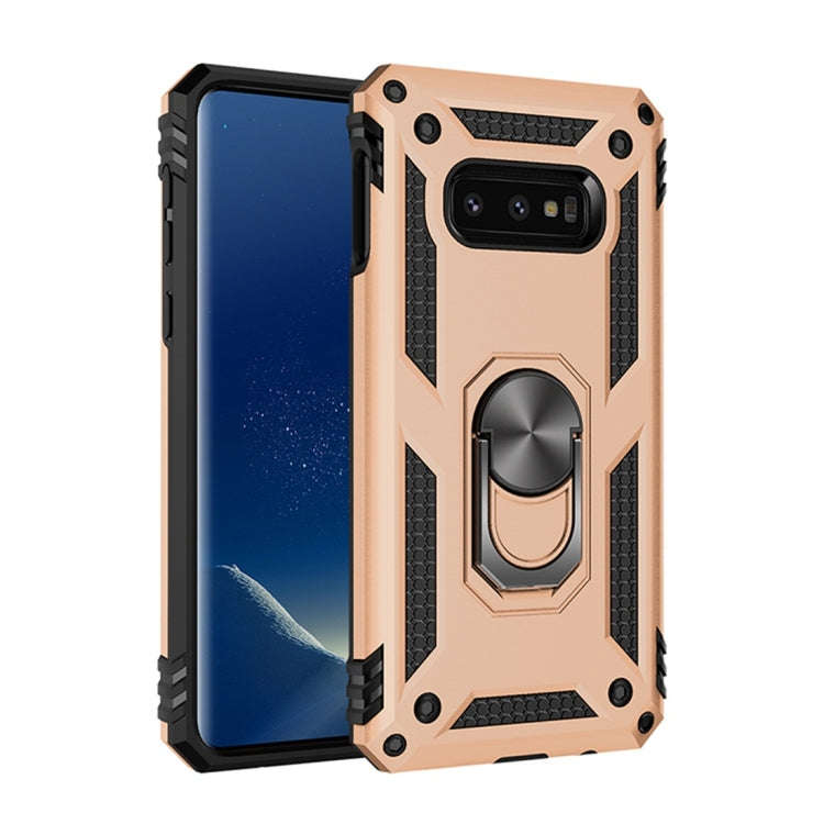 Sergeant Armor Shockproof TPU + PC Protective Case for Galaxy S10e, with 360 Degree Rotation Hold...