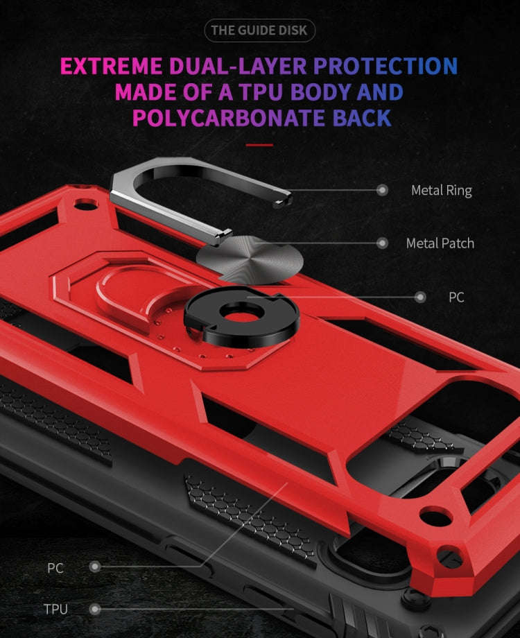 Sergeant Armor Shockproof TPU + PC Protective Case for Galaxy S10, with 360 Degree Rotation Holde...