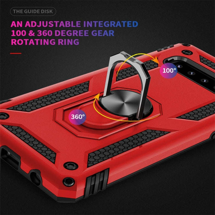 Sergeant Armor Shockproof TPU + PC Protective Case for Galaxy S10 Plus, with 360 Degree Rotation ...