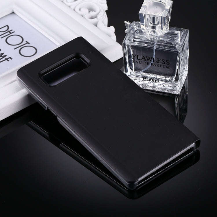 For Galaxy Note 8 Electroplating Mirror Horizontal Flip Leather Case with Sleep / Wake-up & Holde...
