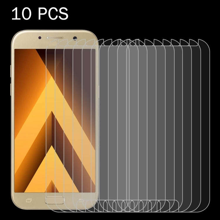 10 PCS for Galaxy A5 (2017) / A520 0.26mm 9H Surface Hardness 2.5D Explosion-proof Tempered Glass...