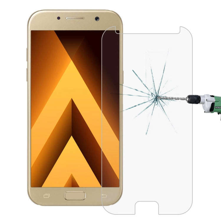 For Galaxy A5 (2017) / A520 0.26mm 9H Surface Hardness 2.5D Explosion-proof Tempered Glass Non-fu...