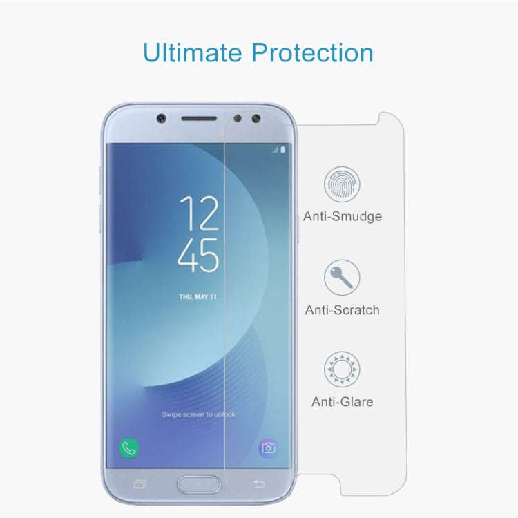 For Galaxy J5 (2017) (EU Version) 0.26mm 9H Surface Hardness 2.5D Explosion-proof Non-full Screen...