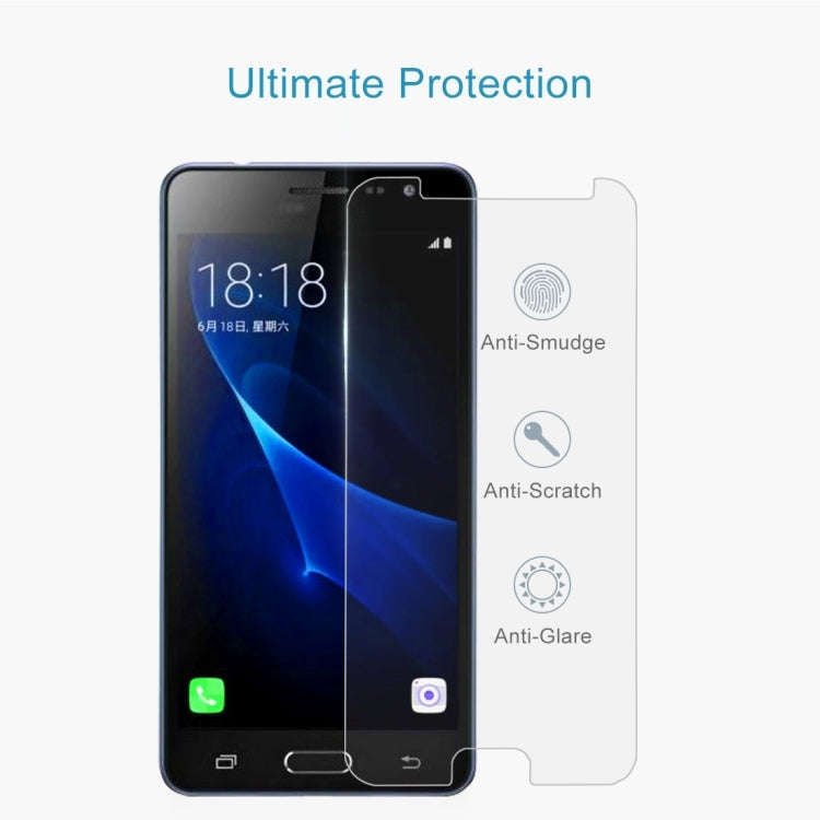 1 PCS For Galaxy J3 (2017) (EU Version) 0.26mm 9H Surface Hardness 2.5D Explosion-proof Non-full ...