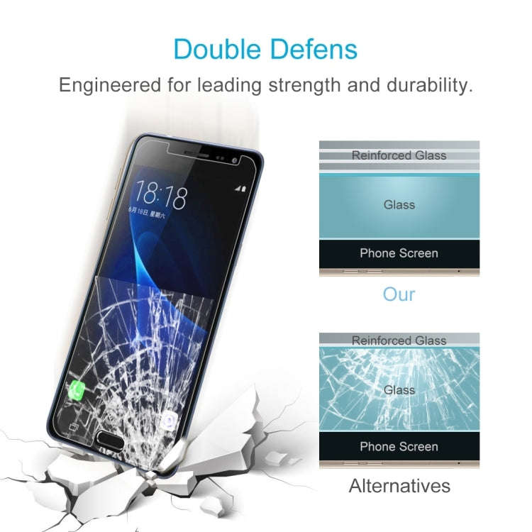1 PCS For Galaxy J3 (2017) (EU Version) 0.26mm 9H Surface Hardness 2.5D Explosion-proof Non-full ...
