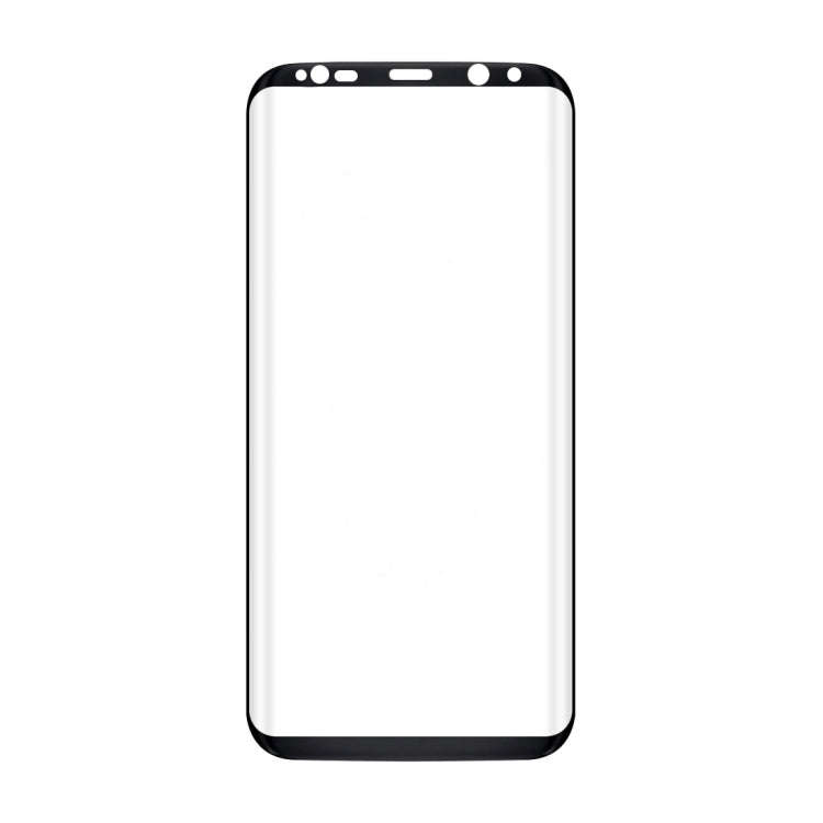 For Galaxy S8 / G9500 0.3mm 9H Surface Hardness 3D Curved Surface Silk-screen Full Screen Tempere...