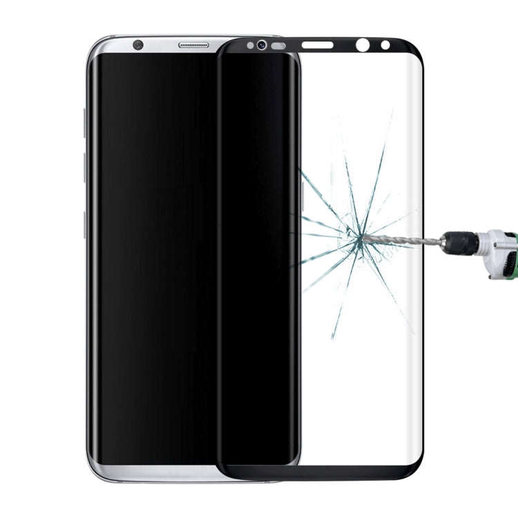Full Screen Edge Glue Tempered Glass Screen Protector For Galaxy S8+, For Galaxy S8+ / G955 0.3mm