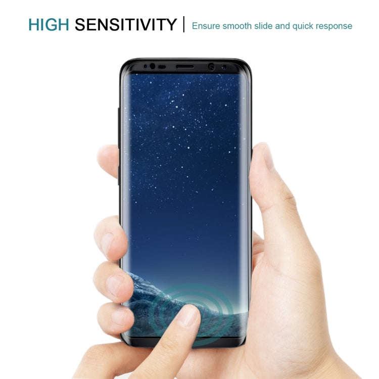 Full Screen Edge Glue Tempered Glass Screen Protector For Galaxy S8+, For Galaxy S8+ / G955 0.3mm