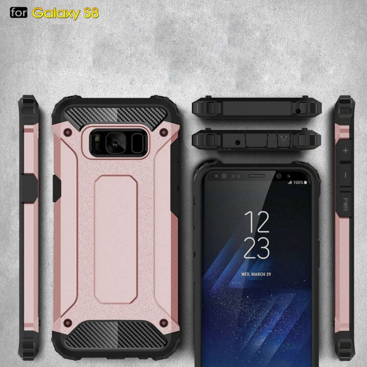 For Galaxy S8 Rugged Armor TPU + PC Combination Case, For Galaxy S8, For Samsung Galaxy S8, For S...
