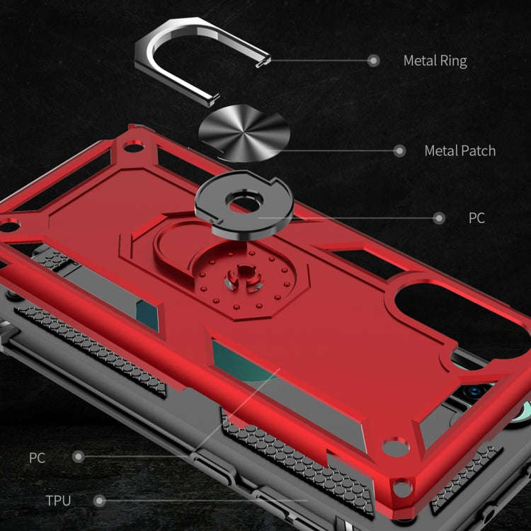 Armor Shockproof TPU + PC Protective Case for Galaxy Note10 / Note10 5G, with 360 Degree Rotation...