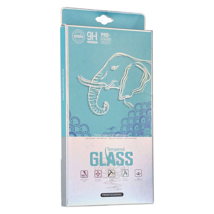 50 PCS Elephant Pattern Paper Outer + Plastic Inner Packaging Box for Tempered Glass Screen Prote...