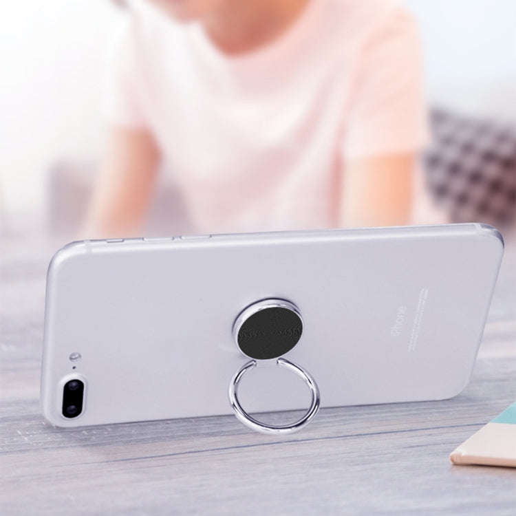 Universal CD Pattern Metal Mobile Phone Ring Holder