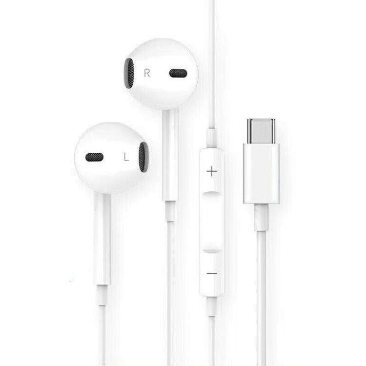 USB-C / Type-C Interface In Ear Wired HiFi Mega Bass Earphone with Mic