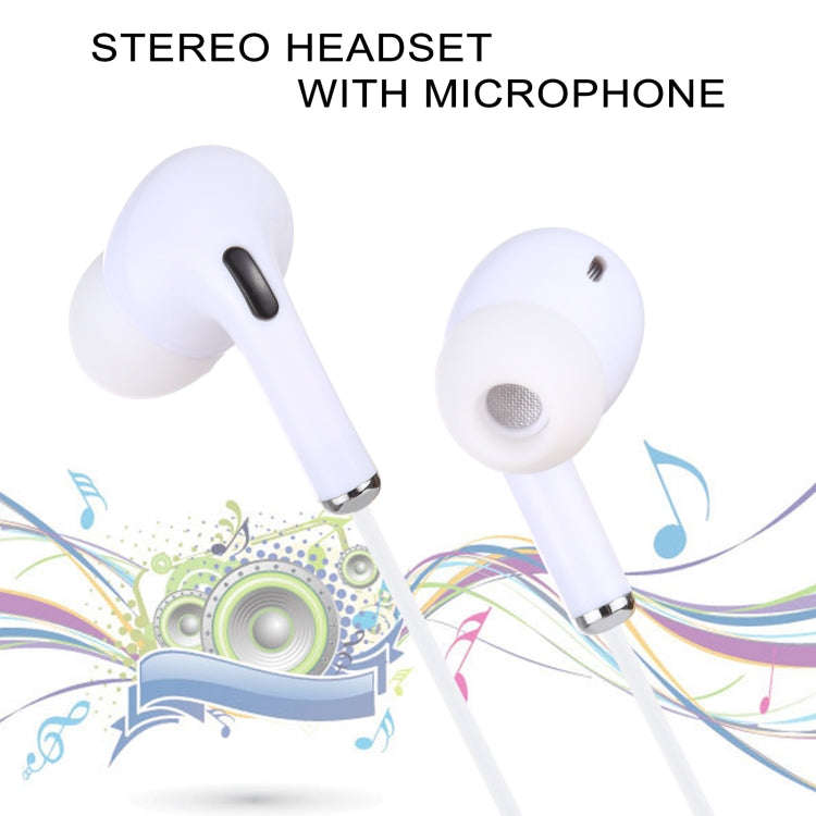 3.5mm Plug In-ear Wired Earphone with Mic, Cable Length: about 1.2m, 3.5mm