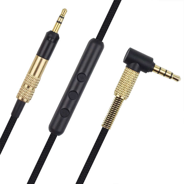 ZS0010 Wired Control Version 3.5mm to 2.5mm Headphone Cable for Sennheiser HD518 HD558 HD598 HD57...