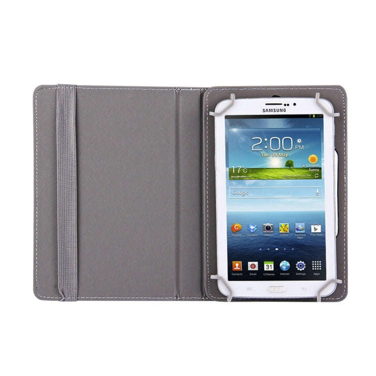 7 inch Tablets Leather Case Crazy Horse Texture 360 Degrees Rotation Protective Case Shell with H...