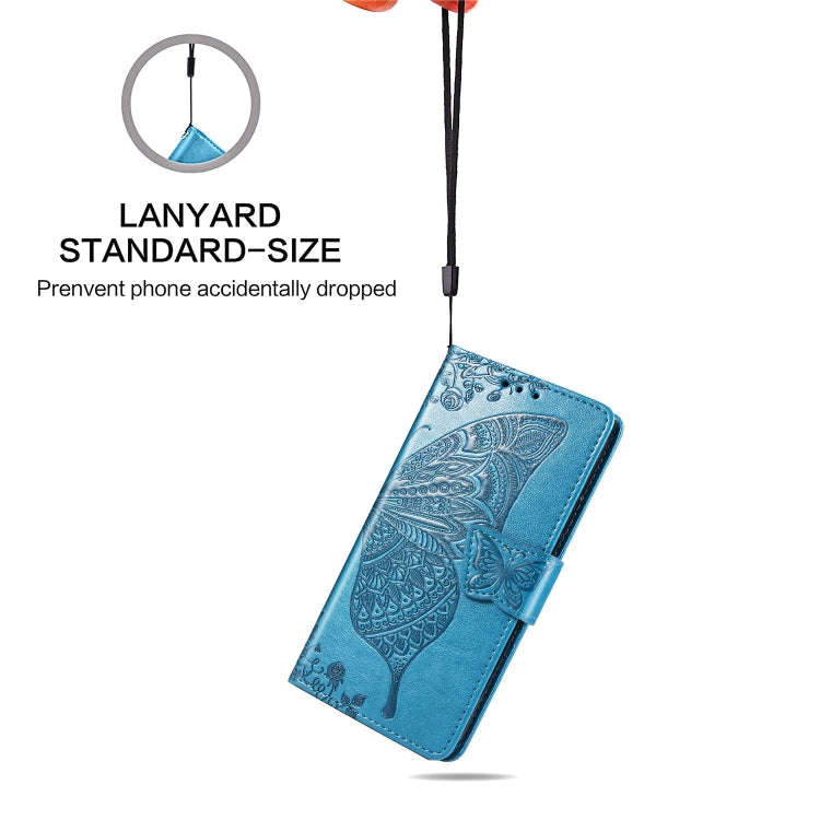 Butterfly Love Flowers Embossing Horizontal Flip Leather Case for Galaxy S10, with Holder & Card ...