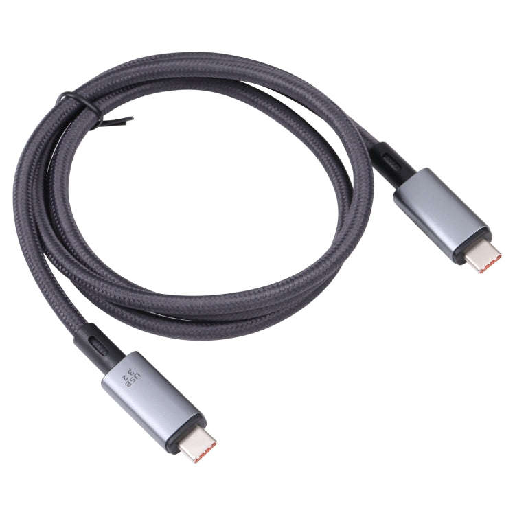 10Gbps 8K USB-C/Type-C to USB-C/Type-C Video Cable Compatible with USB 3.2, Length: 1m, 10Gbps Ty...