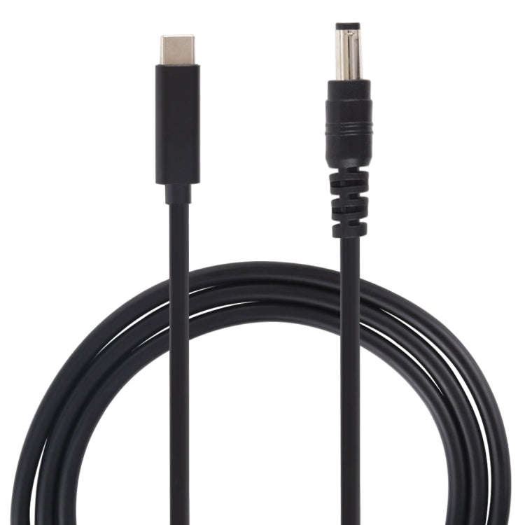 USB-C / Type-C to 5.5 x 2.1mm Laptop Power Charging Cable, Cable Length: about 1.5m, Type-C to 5....
