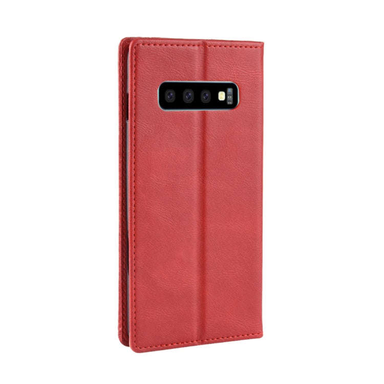 Magnetic Buckle Retro Crazy Horse Texture Horizontal Flip Leather Case for Galaxy S10 (5G), with ...