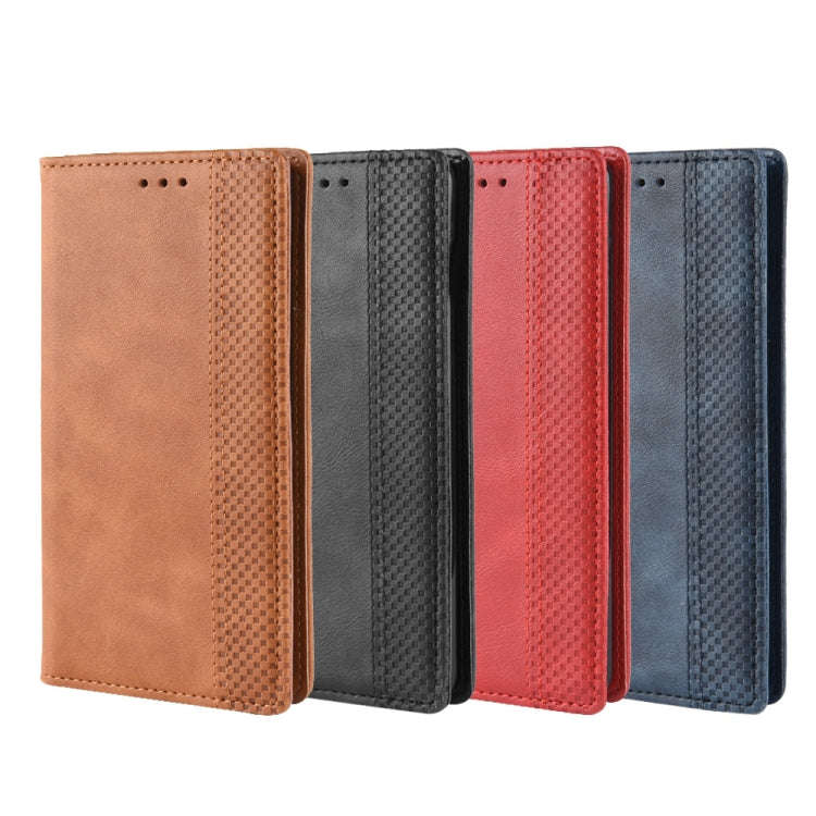 Magnetic Buckle Retro Crazy Horse Texture Horizontal Flip Leather Case for Galaxy S10 (5G), with ...