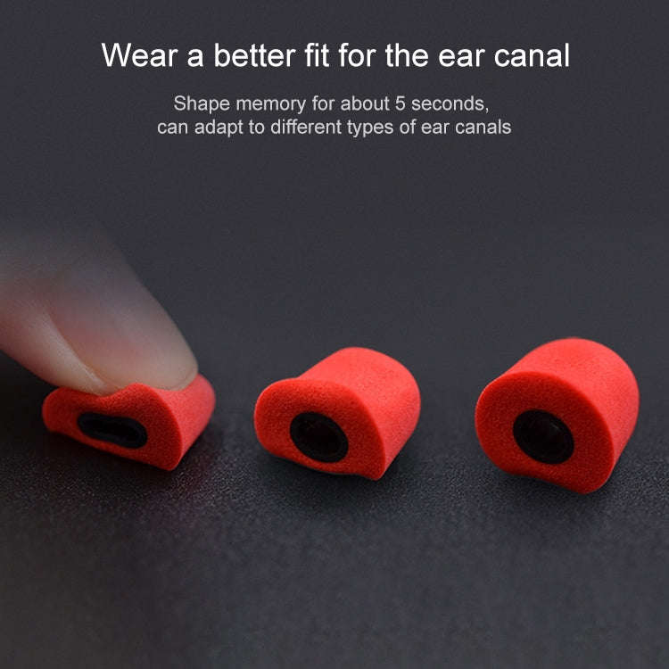 A Pair KZ Soft Memory Foam Earbuds For All In-Ear Earphone