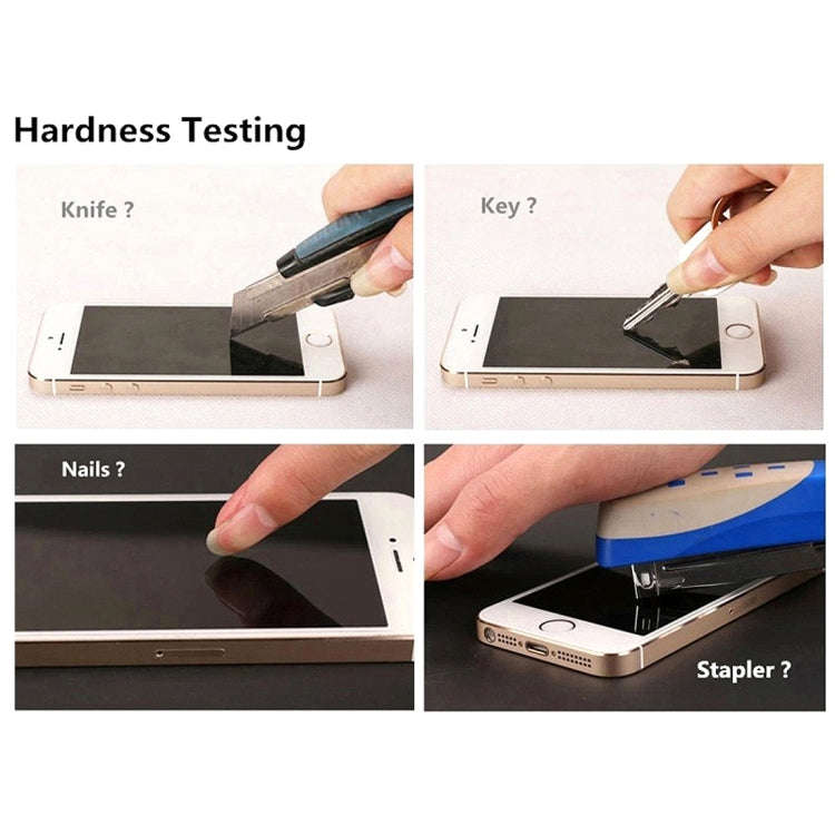 For Galaxy A3 (2017) / A320 0.33mm 9H Surface Hardness Silk-screen Full Screen Tempered Glass Scr...