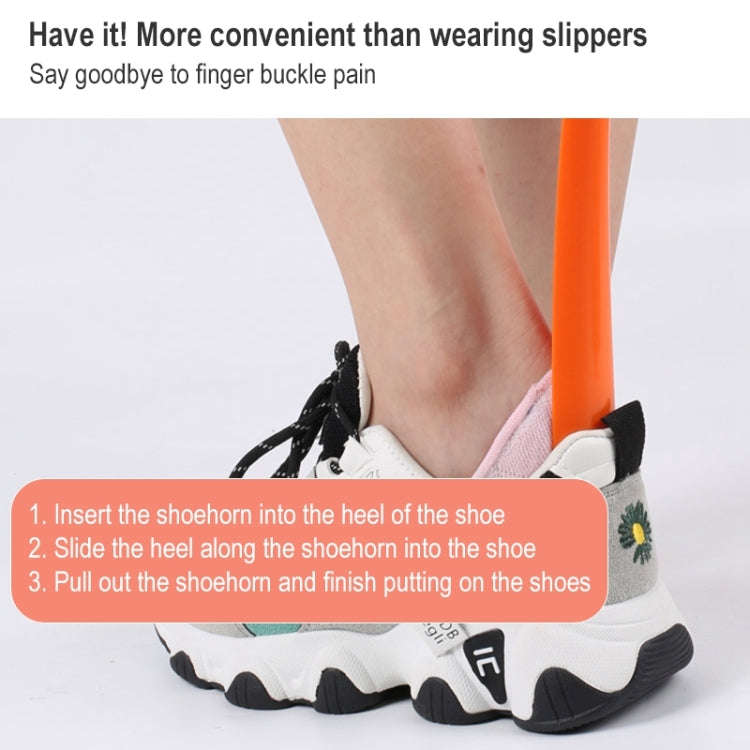 018 Plastic Handle Shoe Puller Elderly Pregnant Women Wear Shoes Assist Device, Color Random Deli...