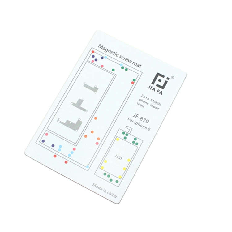 JIAFA Magnetic Screws Mat for iPhone 8 , For 8