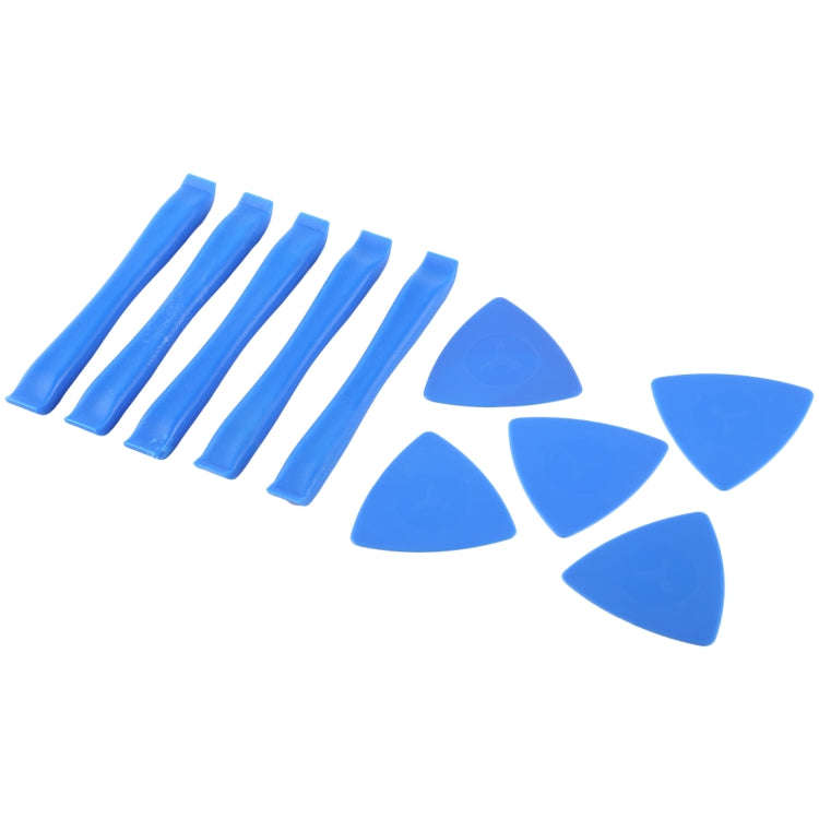 5 PCS Plastic Disassemble Spudgers + 5 PCS Plastic Triangle Prying Tool, 5+5pcs Prying Tool