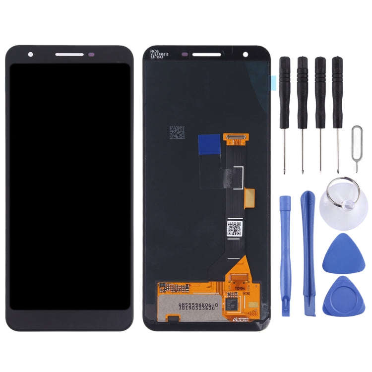 LCD Screen And Digitizer Full Assembly for Google Pixel 3a, Google Pixel 3a