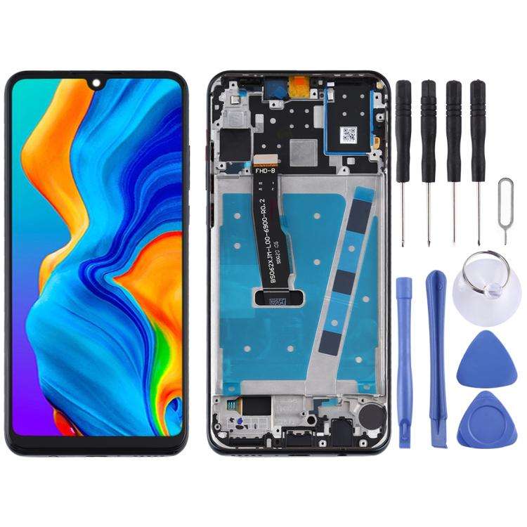 LCD Screen and Digitizer Full Assembly with Frame for Huawei P30 Lite / Nova 4e (RAM 6G / High Ve...