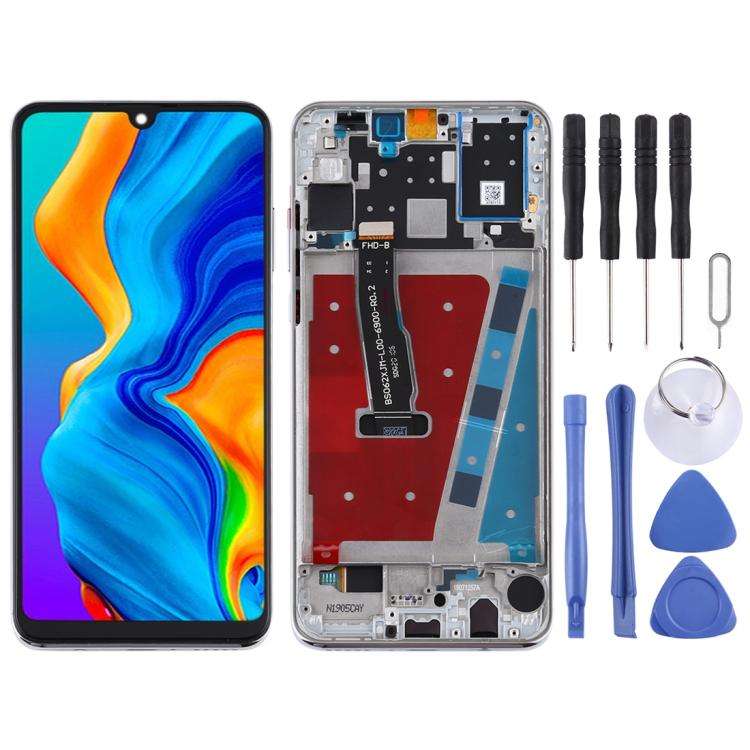 LCD Screen and Digitizer Full Assembly with Frame for Huawei P30 Lite / Nova 4e (RAM 6G / High Ve...