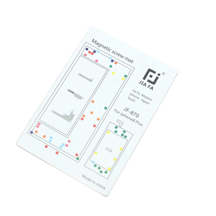 JIAFA Magnetic Screws Mat for iPhone 8 Plus , For 8P