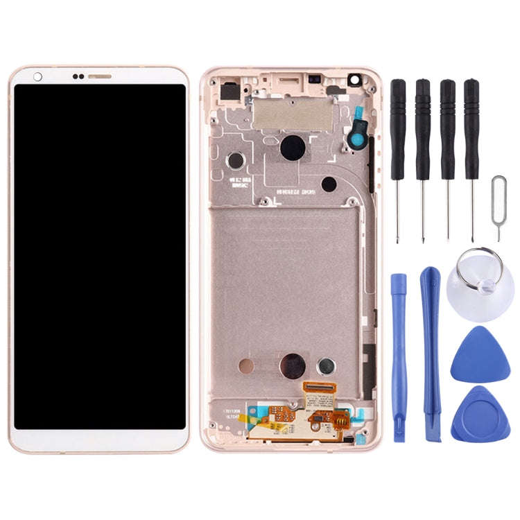 LCD Screen and Digitizer Full Assembly with Frame For LG G6 / H870 / H870DS / H872 / LS993 / VS99...