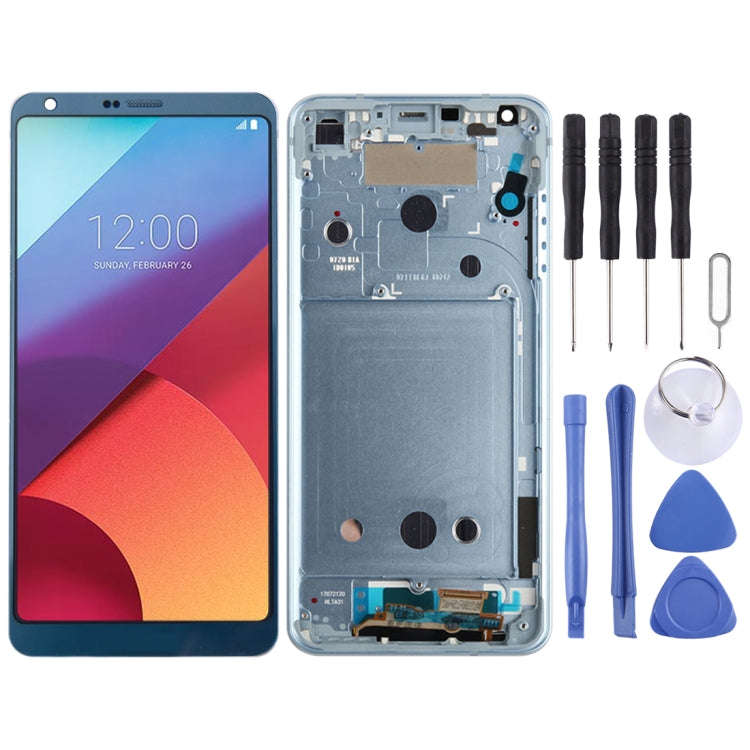 LCD Screen and Digitizer Full Assembly with Frame For LG G6 / H870 / H870DS / H872 / LS993 / VS99...