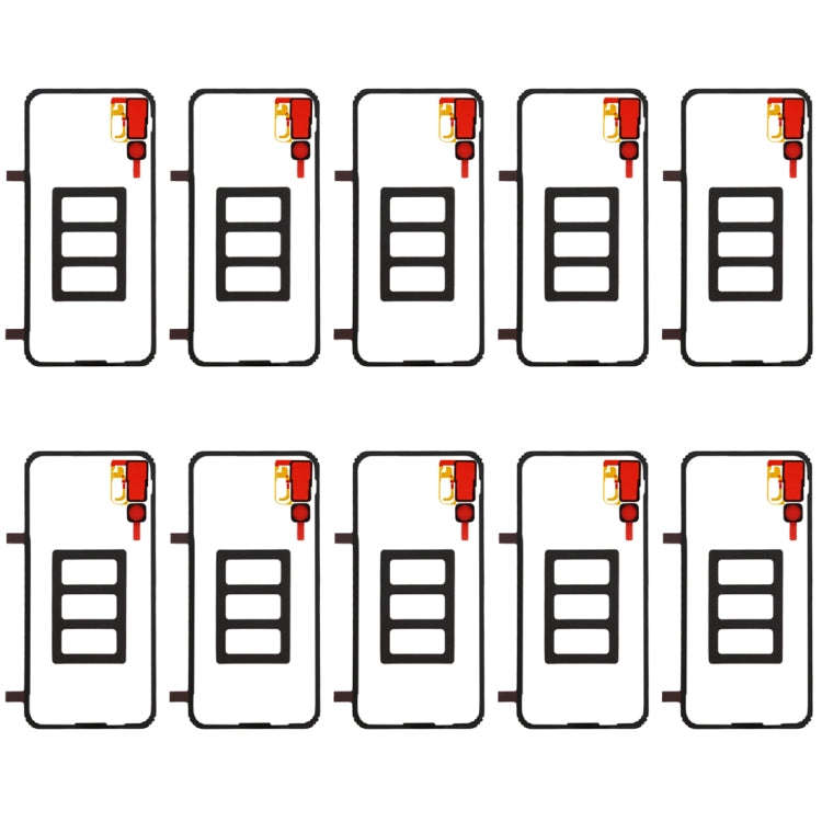 For Huawei P20 Pro 10 Sets Back Housing Cover Adhesive Sticker Set , For P20 Pro