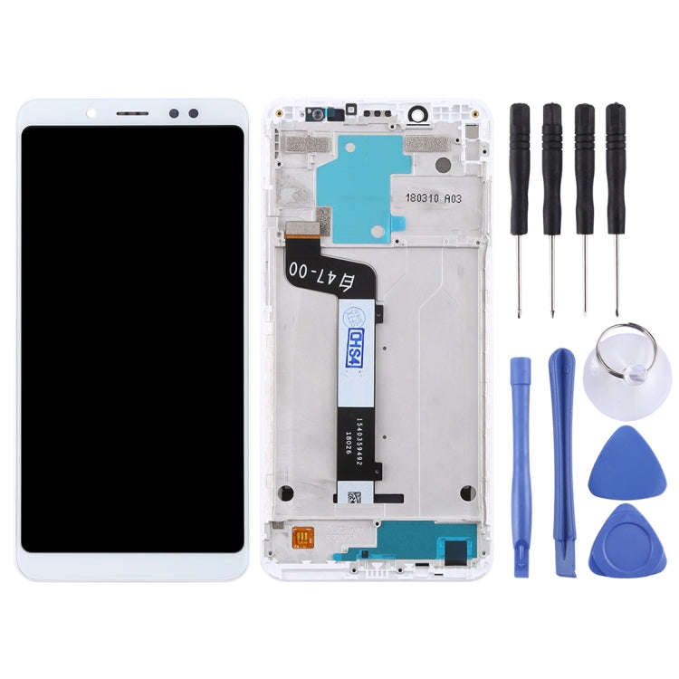 LCD Screen and Digitizer Full Assembly with Frame for Xiaomi Redmi Note 5 / Note 5 Pro, Redmi Not...