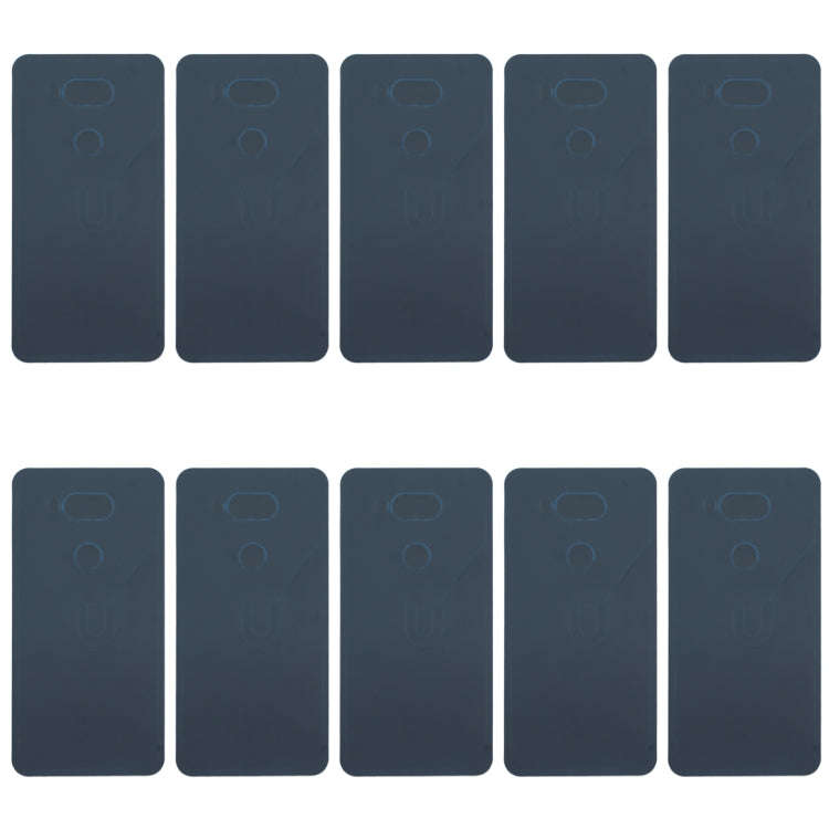 10 PCS Back Housing Cover Adhesive for LG V40 ThinQ, For LG V40 ThinQ