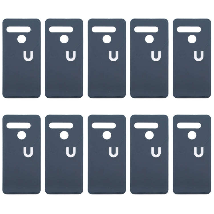 10 PCS Back Housing Cover Adhesive for LG Q70, For LG Q70