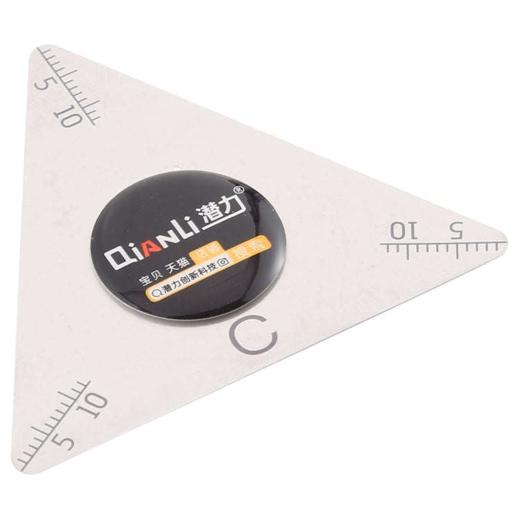 Qianli Triangle Shape Pry Opening Tool With Scales, Triangle