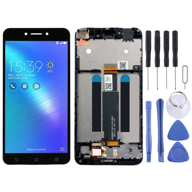 LCD Screen and Digitizer Full Assembly with Frame for Asus ZenFone Live ZB501KL X00FD A007, For A...