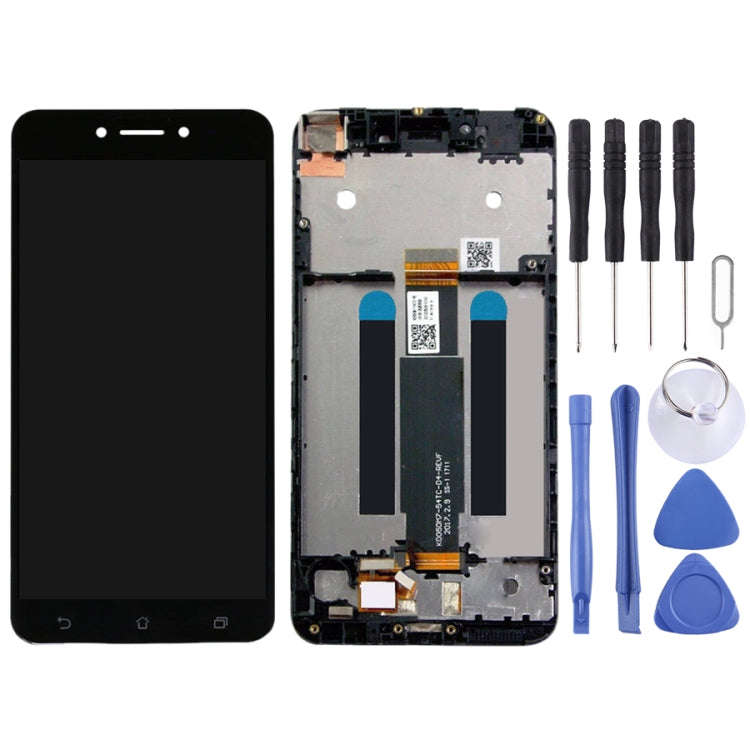 LCD Screen and Digitizer Full Assembly with Frame for Asus ZenFone Live ZB501KL X00FD A007, For A...