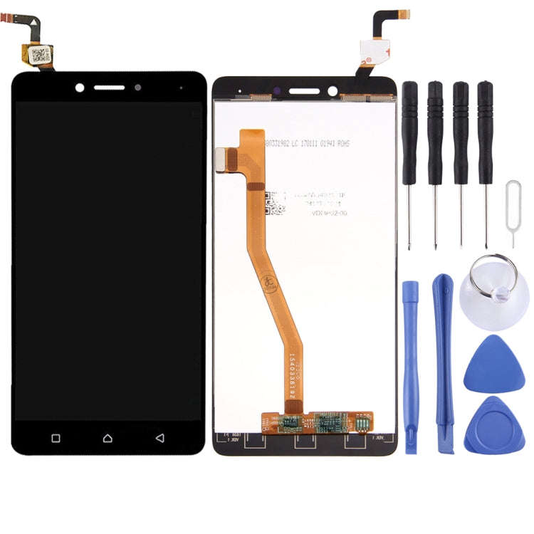 LCD Screen and Digitizer Full Assembly for Lenovo K6 Note, For Lenovo K6 Note