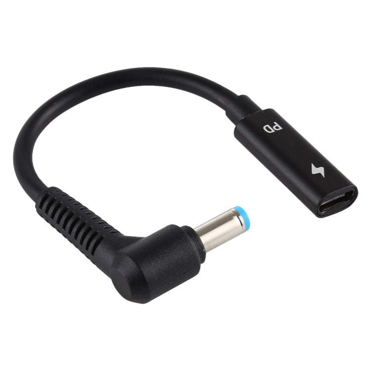 DP 5.5 x 1.7mm to Type-C Female Power Adapter Charger Cable
