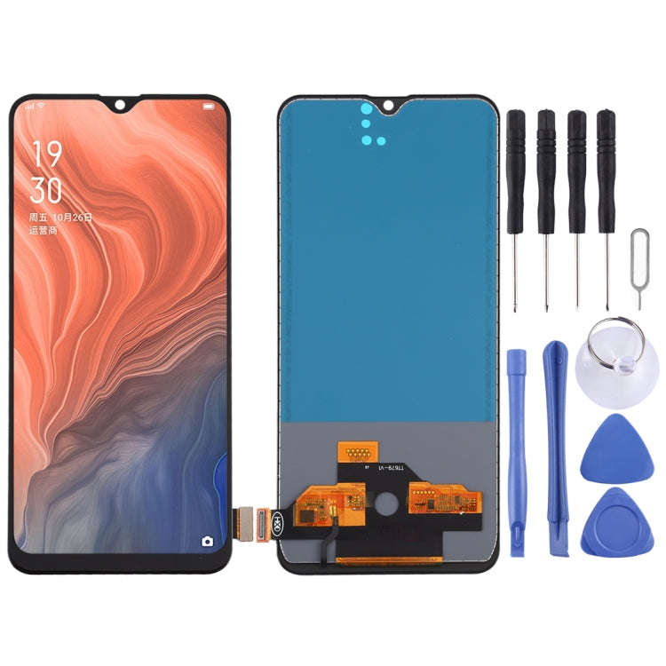 TFT Material LCD Screen and Digitizer Full Assembly (No Fingerprint Identification) For OPPO Reno...