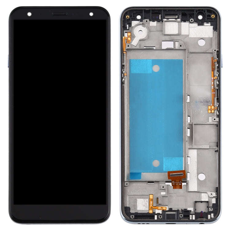 LCD Screen and Digitizer Full Assembly with Frame for LG K40 LMX420 / X4 2019 / K12 Plus,Double S...